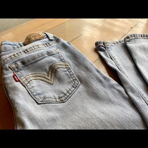 Girls Levi’s 711 Skinny Jeans
